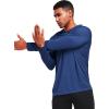 imageNELEUS Mens Workout Long Sleeve Running Shirts Mesh Fishing Hiking TShirtsHoodedHooded BlackNavy BlueRed 3 Pack