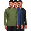Hooded: Black/Navy Blue/Green 3 Pack