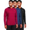 Hooded: Black/Navy Blue/Red 3 Pack
