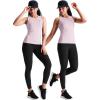imageNELEUS Womens Racerback Yoga Workout Tank Top011 4 PackblackGreenPurplePink