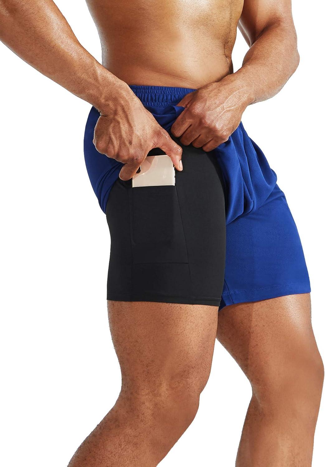 imageNELEUS mens Soft6070 BlackBlue 2 Pack