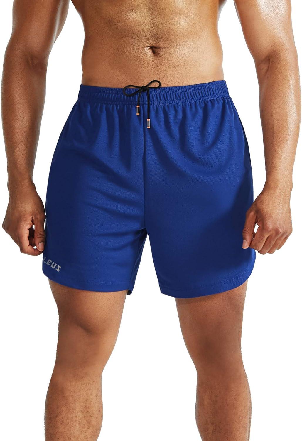 imageNELEUS mens Soft6070 BlackBlue 2 Pack