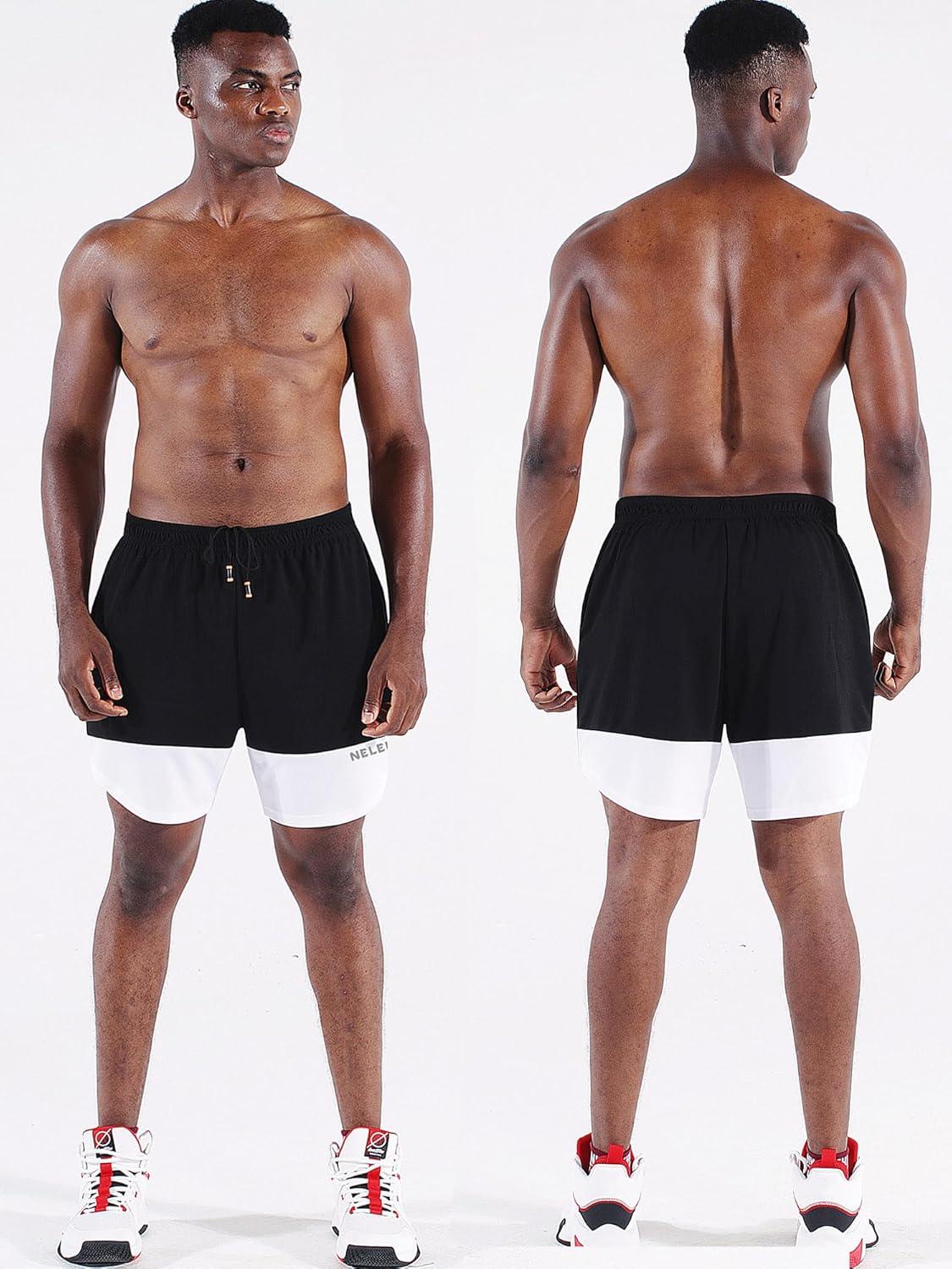 imageNELEUS mens Soft6094 BlackBlack 2 Pack