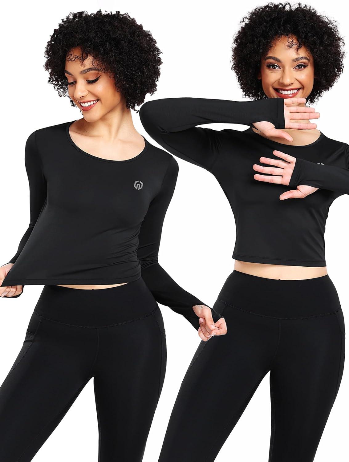 imageNELEUS womens Soft208 Black 2pcs  Navy Blue 2pcs