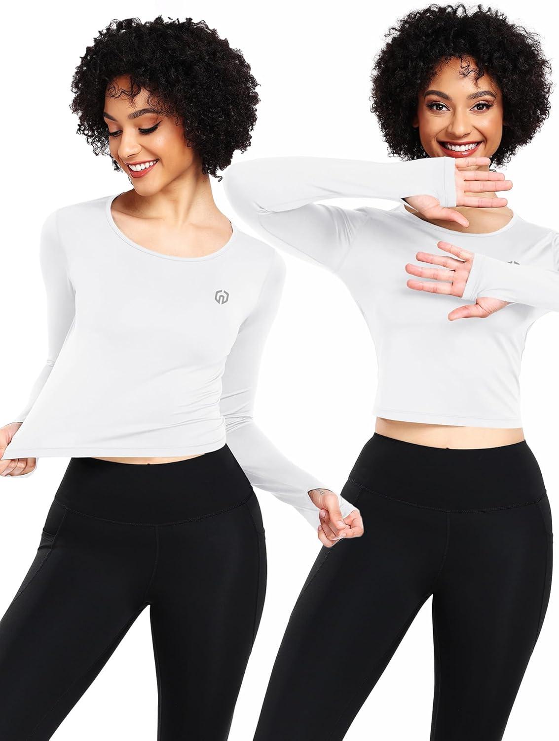 imageNELEUS womens Soft208 Black 2pcs  White 2pcs