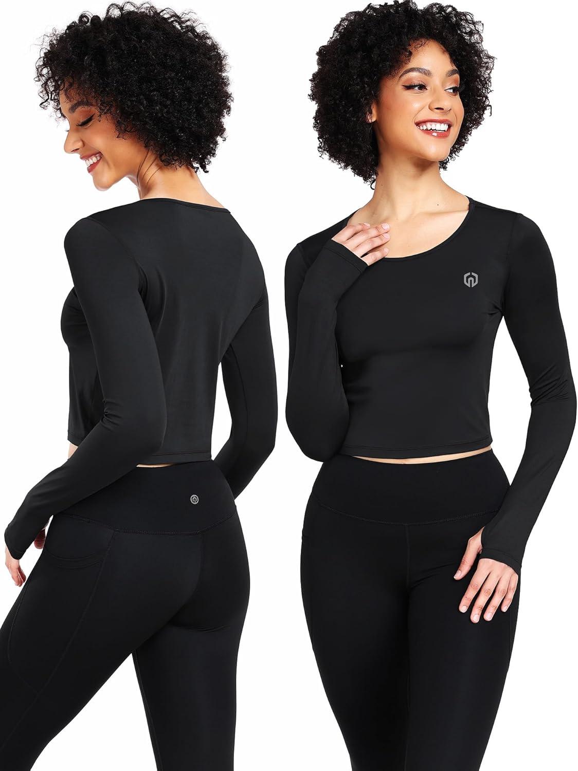 imageNELEUS womens Soft208 Black 4pcs