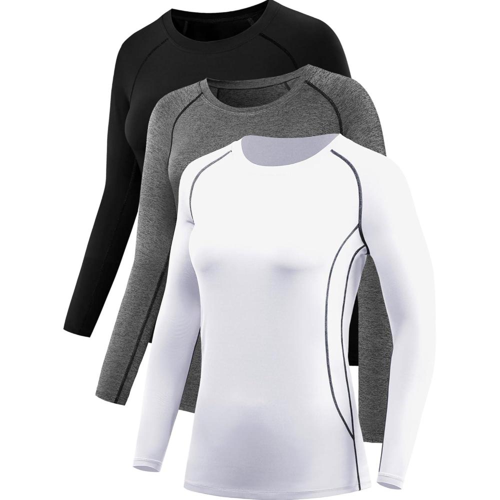 imageNELEUS womens Soft8021black grey white