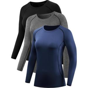 imageNELEUS womens Soft8021black grey navy Blue