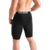 imageNELEUS Mens 3 Pack Running Compression Shorts with Pockets6063 BlackBlackBlack 3 Pack