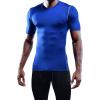imageNELEUS Mens Dry Fit Athletic Running Shirt5003 Black grey blue 3 Pack