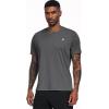 imageNELEUS Mens Dry Fit Athletic Running Shirt5017 Dark GreyDark GreyDark Grey