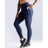 imageNELEUS Womens High Waist Running Workout Leggings for Yoga with Pockets9069 BlackGreyDark Navy 3 Pack
