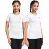 imageNELEUS Womens 3 Pack Athletic Running Shirt Workout Compression Shirts8017 BlackGreyWhite