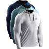 imageNELEUS mens Soft5071 NavyLight GreyLight Green 3 Pack