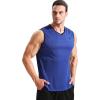 image:imageNELEUS Mens 3 Pack Dry Fit YBack Muscle Tank Workout Gym ShirtVneck BlackGreyBlue  3 Pack
