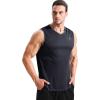 image:imageNELEUS Mens 3 Pack Dry Fit YBack Muscle Tank Workout Gym ShirtVneck BlackGreyNavy Blue  3 Pack