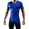 image:imageNELEUS Mens 3 or 4 Pack Workout Athletic Compression ShirtsBlue