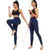 image:imageNELEUS Womens Soft Leggings9017 Yoga Pant 3 PackblackGreyNavy