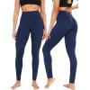 image:imageNELEUS Womens Soft Leggings9017 Yoga Pant 3 PackblueNavyRed