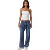 imageQINSEN Womens Tube Tops Strapless Bandeau Tops Double Lined Slim Fit Summer Going Out Tank TopsWhite