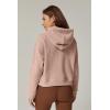 imageQINSEN Womens Full Zipper Hoodies Fleece Lined Collar Pullover Cozy Long Sleeve SweatshirtsHazelnut