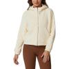 imageQINSEN Womens Full Zipper Hoodies Fleece Lined Collar Pullover Cozy Long Sleeve SweatshirtsBeige