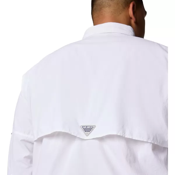 Columbia Mens Bahama II Long Sleeve Shirt2024 White