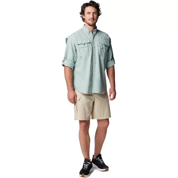 Columbia Mens Bahama II Long Sleeve ShirtCrushed Blue