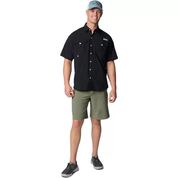 Columbia Mens Bahama II Short Sleeve Shirt2024 Black