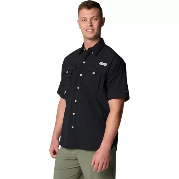 Columbia Mens Bahama II Short Sleeve Shirt2024 Black