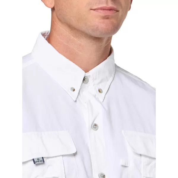 Columbia Mens Bahama II Short Sleeve Shirt2024 White