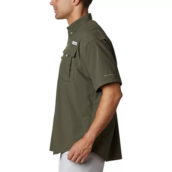 Columbia Mens Bahama II Short Sleeve ShirtAlpine Tundra