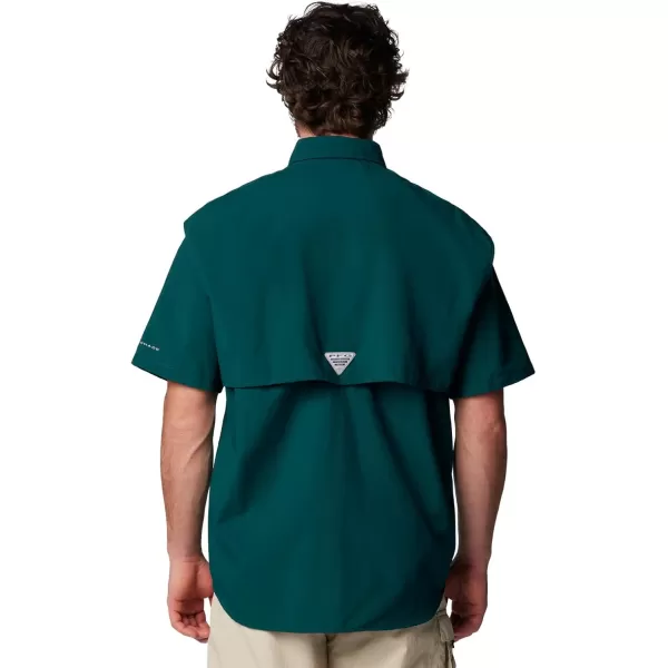 Columbia Mens Bahama II Short Sleeve ShirtMidnight Teal