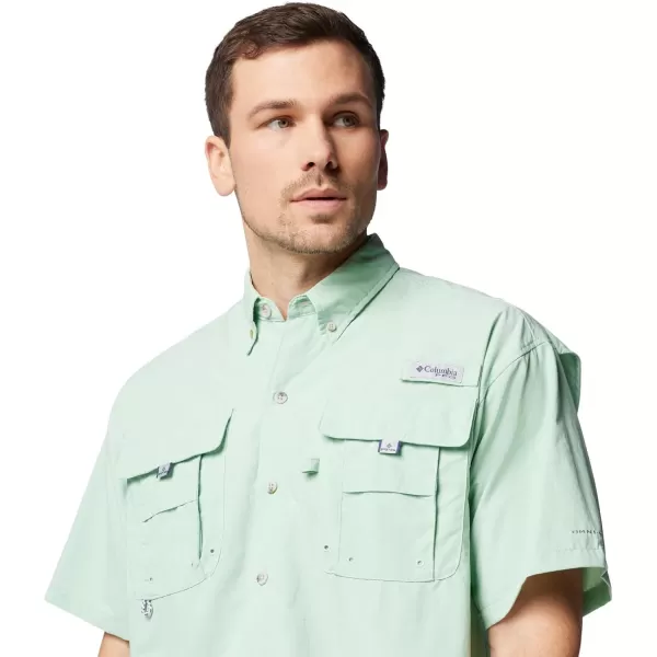 Columbia Mens Bahama II Short Sleeve ShirtNew Mint