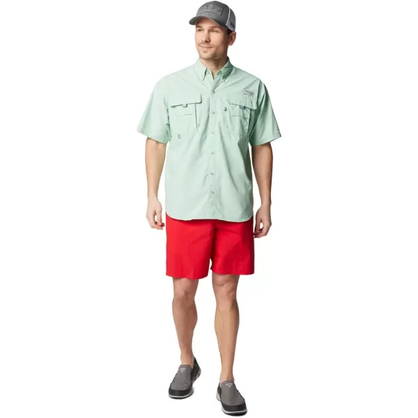 Columbia Mens Bahama II Short Sleeve ShirtNew Mint