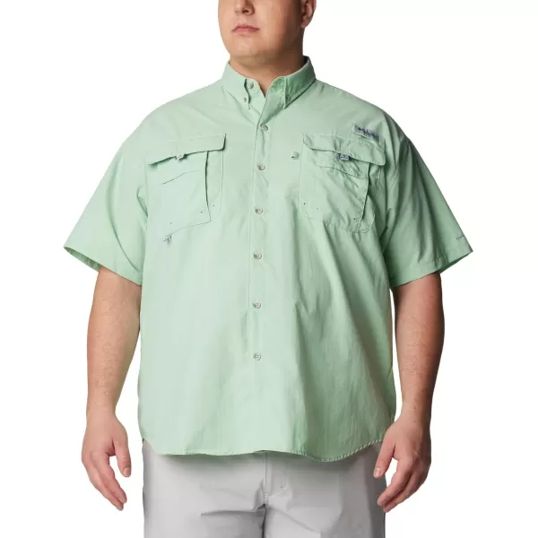 Columbia Mens Bahama II Short Sleeve ShirtNew Mint