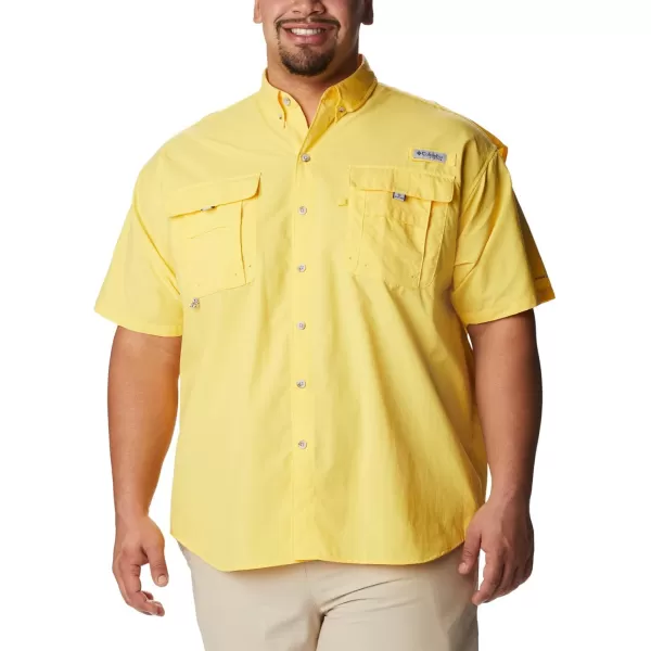 Columbia Mens Bahama II Short Sleeve ShirtSun Glow