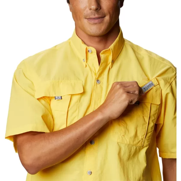 Columbia Mens Bahama II Short Sleeve ShirtSun Glow