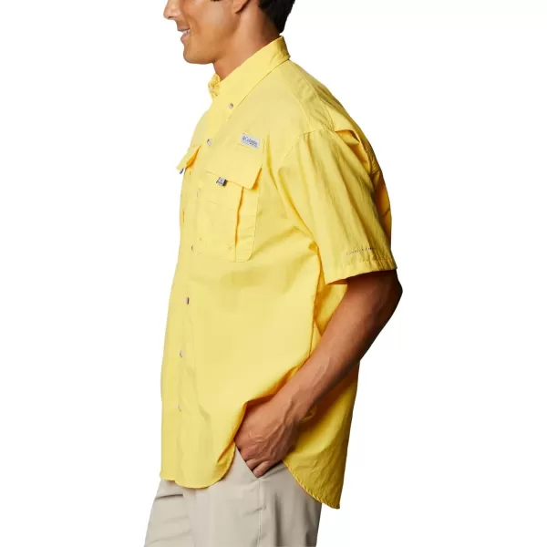 Columbia Mens Bahama II Short Sleeve ShirtSun Glow