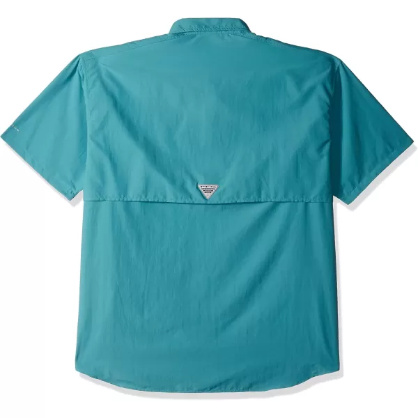 Columbia Mens Bahama II Short Sleeve ShirtTeal