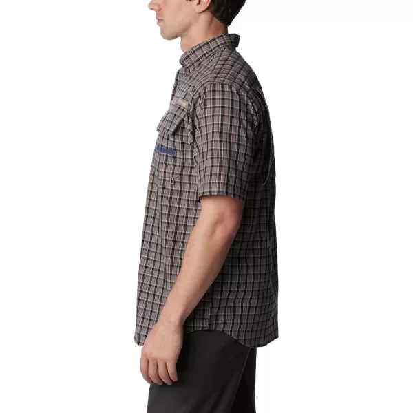 Columbia Mens Super Sharptail Short Sleeve ShirtIron Deer Stand Check