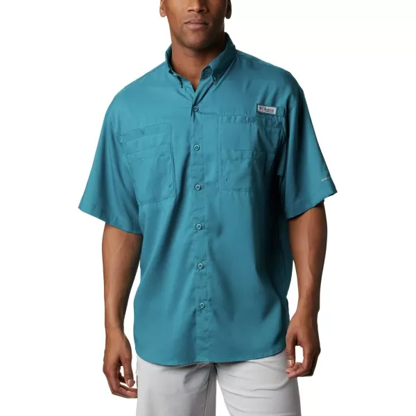 Columbia Mens Tamiami II Short Sleeve ShirtAegean Blue