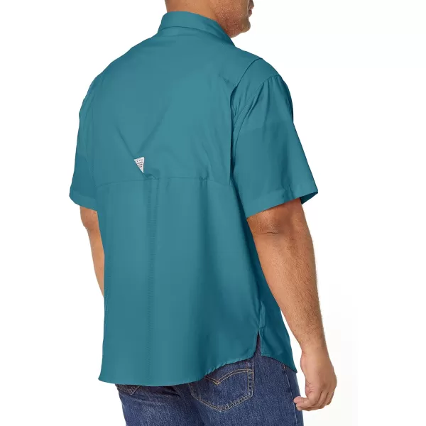 Columbia Mens Tamiami II Short Sleeve ShirtAegean Blue