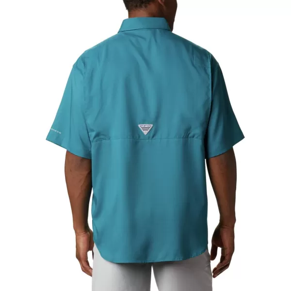 Columbia Mens Tamiami II Short Sleeve ShirtAegean Blue