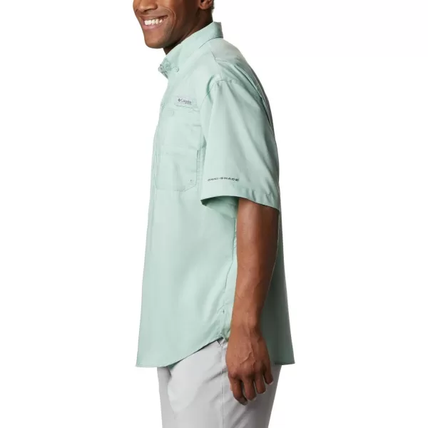 Columbia Mens Tamiami II Short Sleeve ShirtAqua Tone