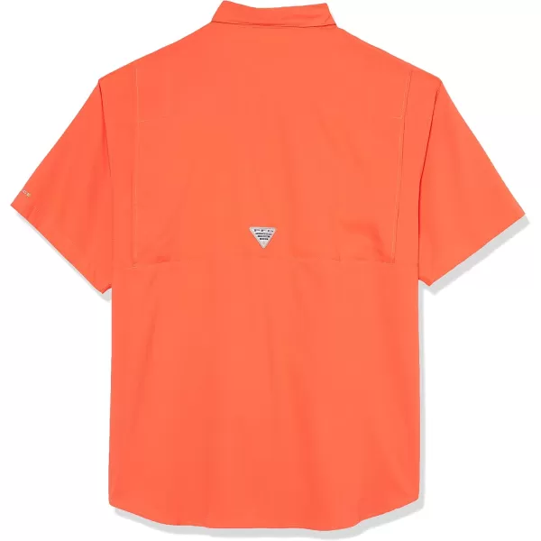 Columbia Mens Tamiami II Short Sleeve ShirtCorange  Legacy