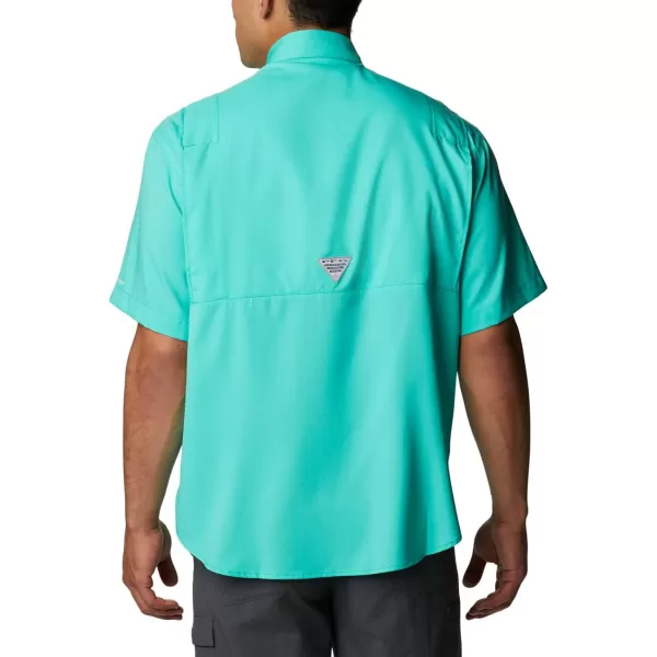 Columbia Mens Tamiami II Short Sleeve ShirtElectric Turquoise