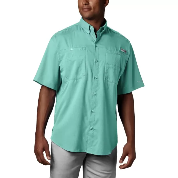 Columbia Mens Tamiami II Short Sleeve ShirtGulf Stream  Legacy