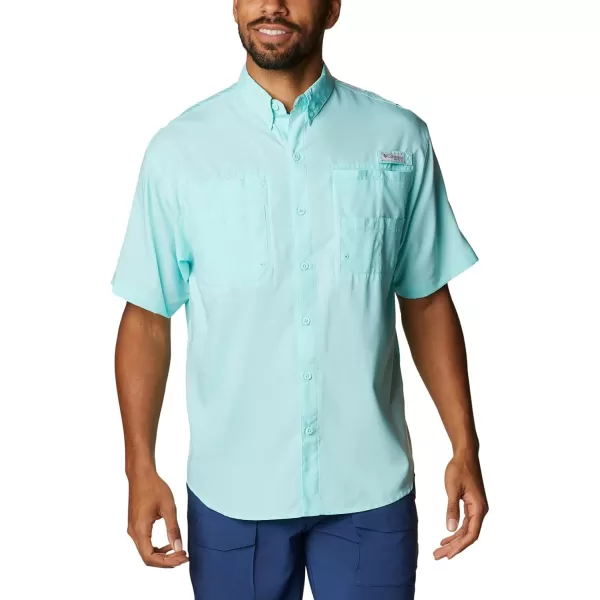 Columbia Mens Tamiami II Short Sleeve ShirtGulf StreamRealtree Edge