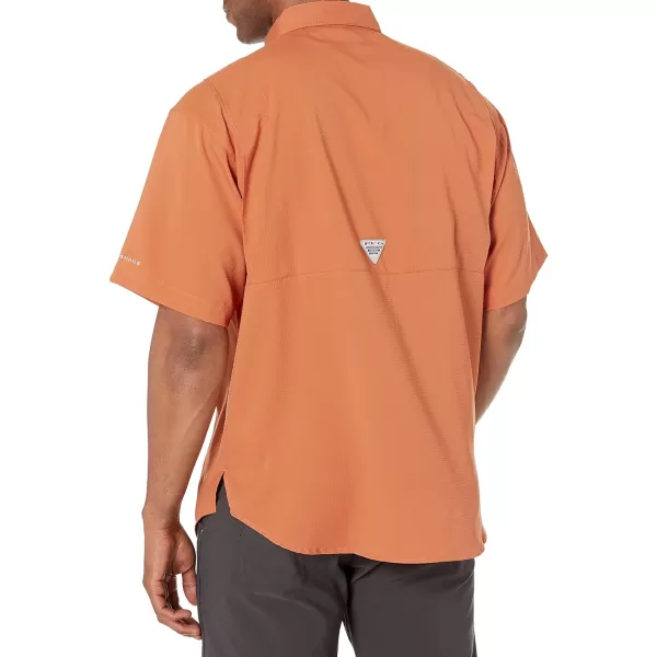 Columbia Mens Tamiami II Short Sleeve ShirtIsland Orange